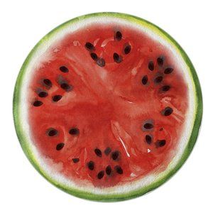 Oversized Bohemian Watermelon Cute Soft Cotton Round Beach Towel Large Blanket